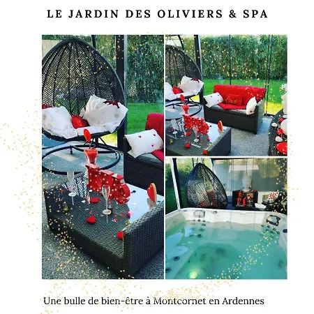 Apartment Le Jardin Des Oliviers & Spa, Le Calme De La Campagne, La Foret Et L'evasion A Deux Pas ! *