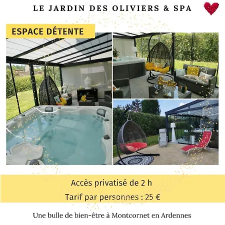 Le Jardin Des Oliviers & Spa, Le Calme De La Campagne, La Foret Et L'evasion A Deux Pas !