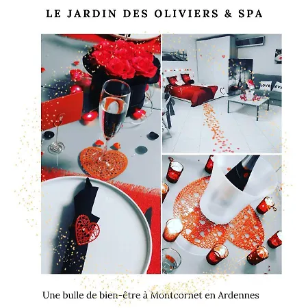 Le Jardin Des Oliviers & Spa, Le Calme De La Campagne, La Foret Et L'evasion A Deux Pas ! Apartment Montcornet (Ardennes)