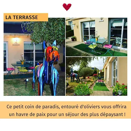 Le Jardin Des Oliviers & Spa, Le Calme De La Campagne, La Foret Et L'evasion A Deux Pas !